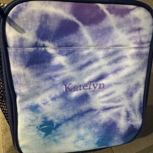 Pottery Barn “Katelyn” Purple Tie-Dye Lunch Box